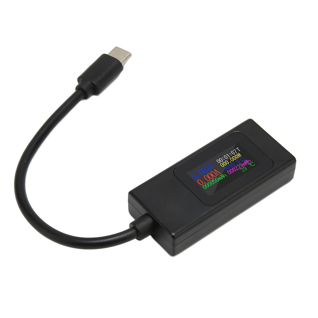 USB Tester Professional Current Voltage Power Time Accurate Measurement Bidirectional USB C Meter 4‑30V 0‑6.5A