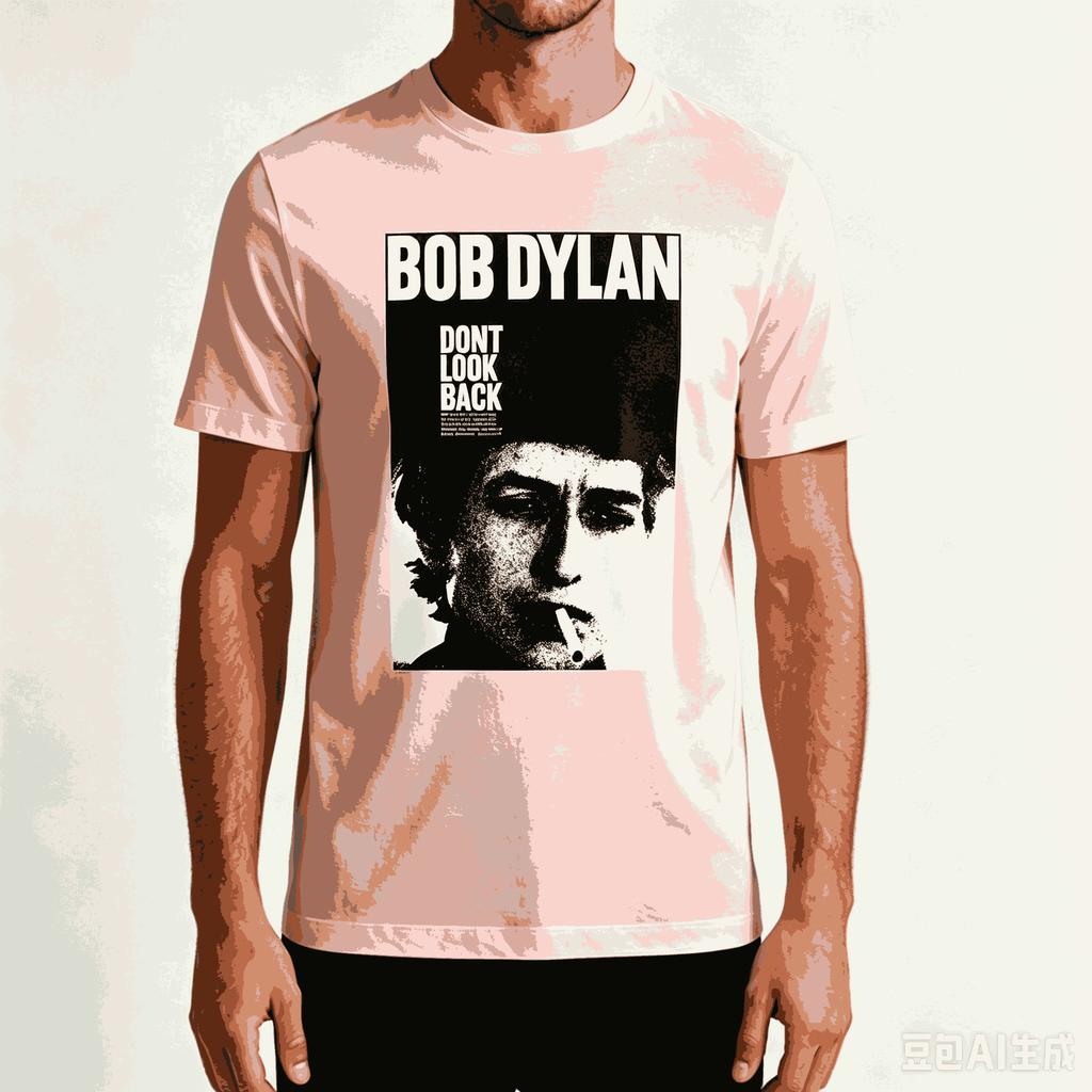 Bob Dylan T-shirt Regalo per Fan Unisex Unisex Harajuku Oversize Unisex Manica Corta Streetwear Alta Qualità Coppie Classica Morbida T-shirt