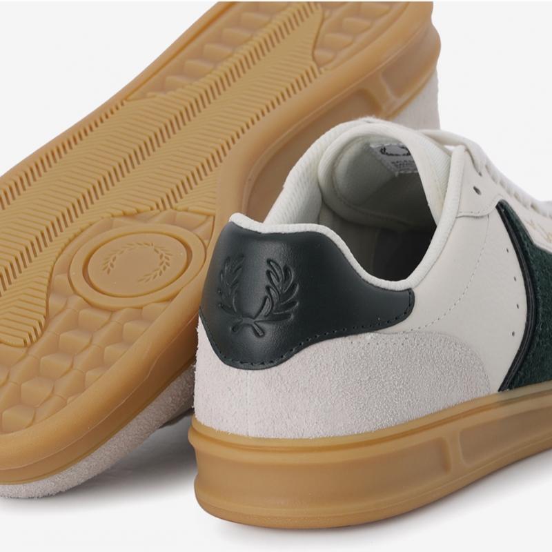 Fred Perry Men S SneakerS Textured Leather Suede Sfpm2612323 760