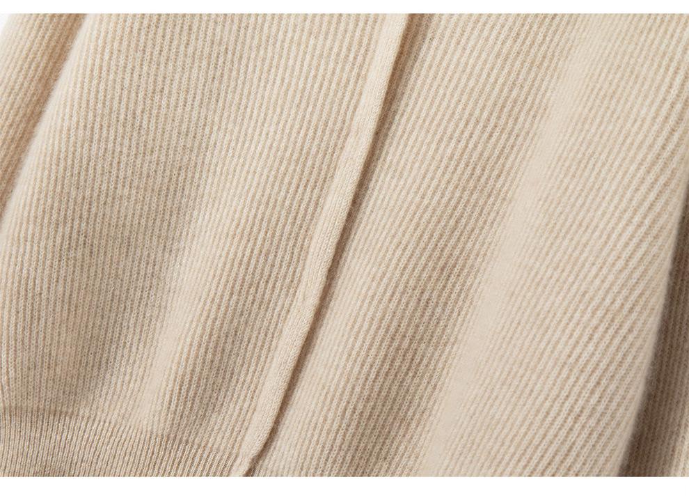 Korean Style Ruffle Hem Knit Cardigan - Women's Slim-Fit Waist-Cinching Outerwear for Autumn