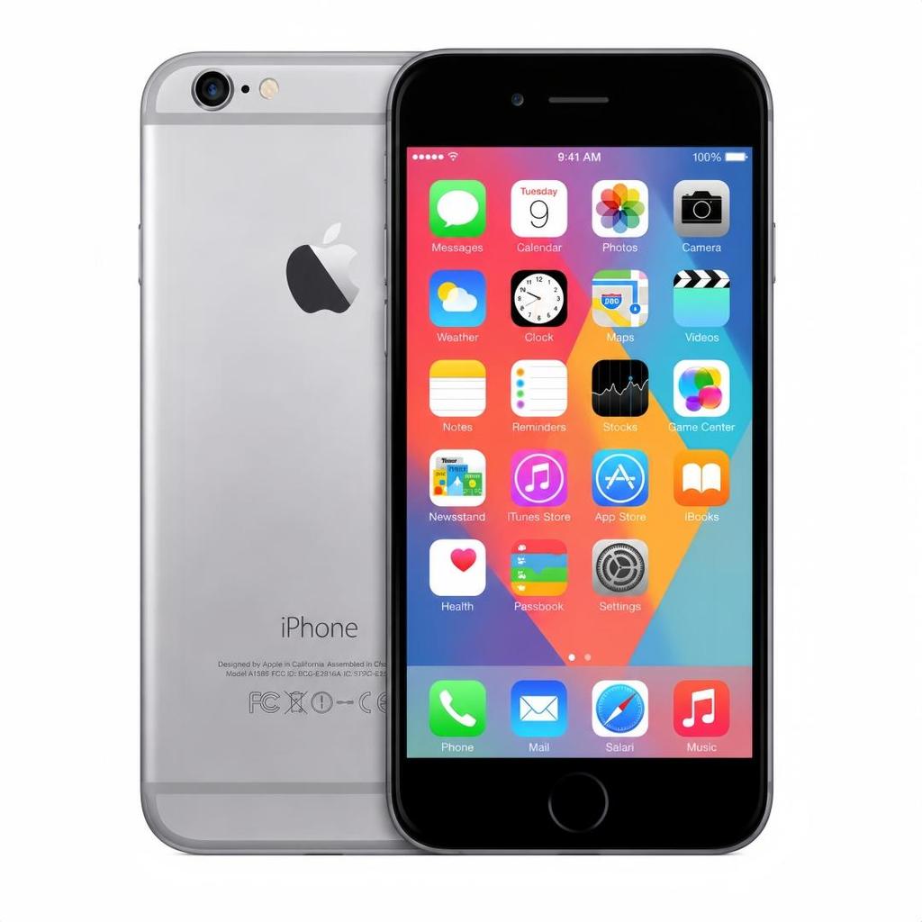 Refurbished Apple iPhone 6 1GB RAM 128GB ROM - Black/Gold/Silver - iOS Smartphone With Single SIM