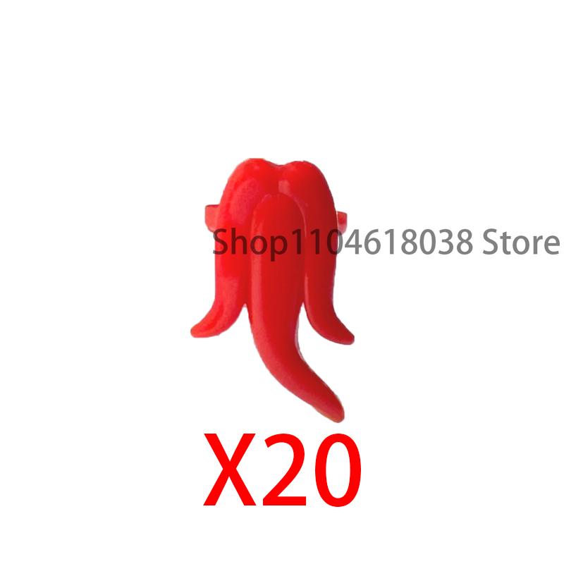 MOC Medieval Soldier Building Blocks King Beard Military Helmet Scarf Goggles Belt Cowboy Hat Duck Cap Mini Toys Bricks Gifts