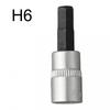 H Hand Tools Inch Drive Socket Pc Hex Head Screwdriver Bit