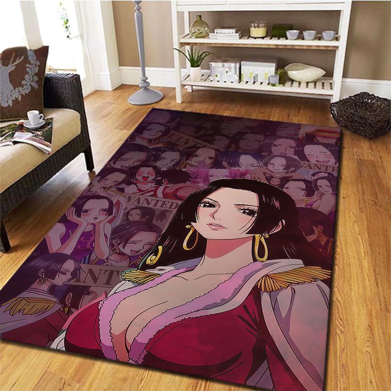 Boa Hancock Carpet Rug For Living Room Bedroom Home Sofa Decoration,kids Play Nonslip Floor Mat
