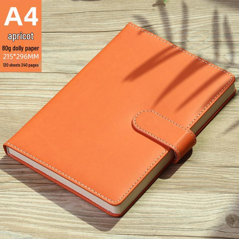 A4 Thick Business Notebook for College Students and Meetings
