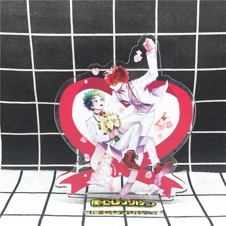 Gra Anime akademia bohaterów akrylowa postać cosplay stojak brelok akrylowa figurka stojak malowana dekoracja biurka ozdoba prezent