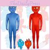 Fireboy And Watergirl Cosplays Costumes Full Body Game Jumpsuit Performance