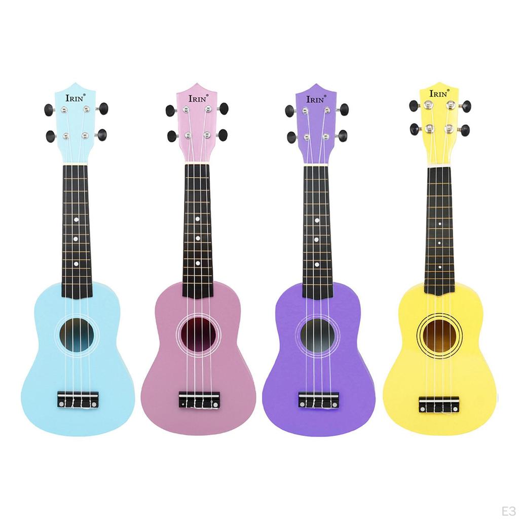 Kids Guitar Toy Musical Instrument Classical 4 String Mini Wood Ukelele for Preschool Boys