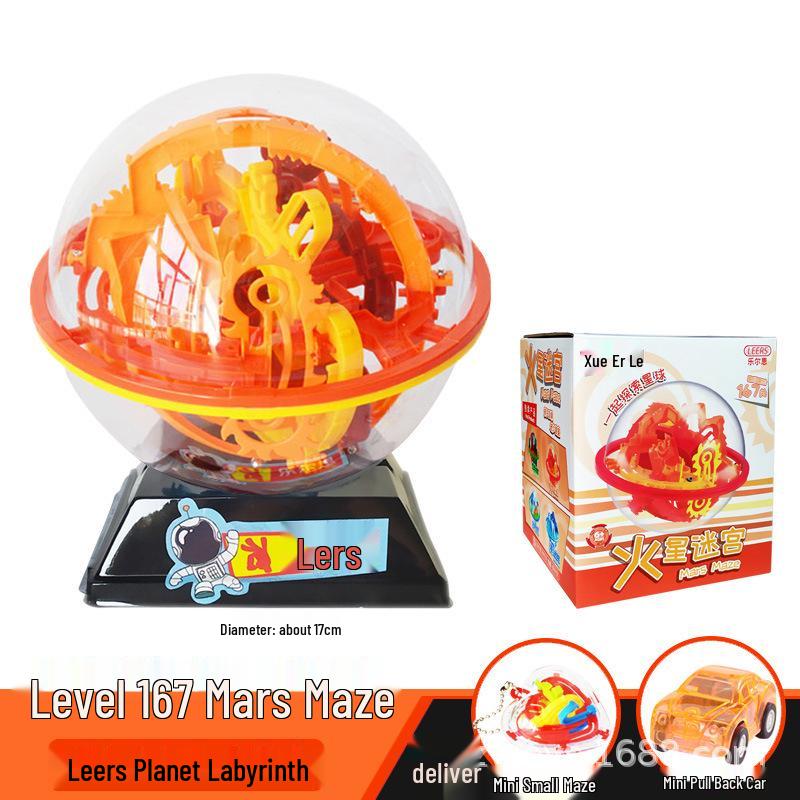 3D Maze Challenge: Children's Balance Ball Toy