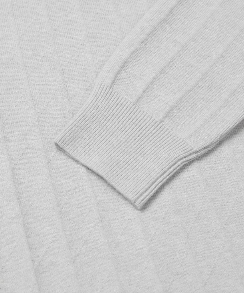 PANICALE Herringbone Ribbed Viscose Blend Sweater [2 Colors]