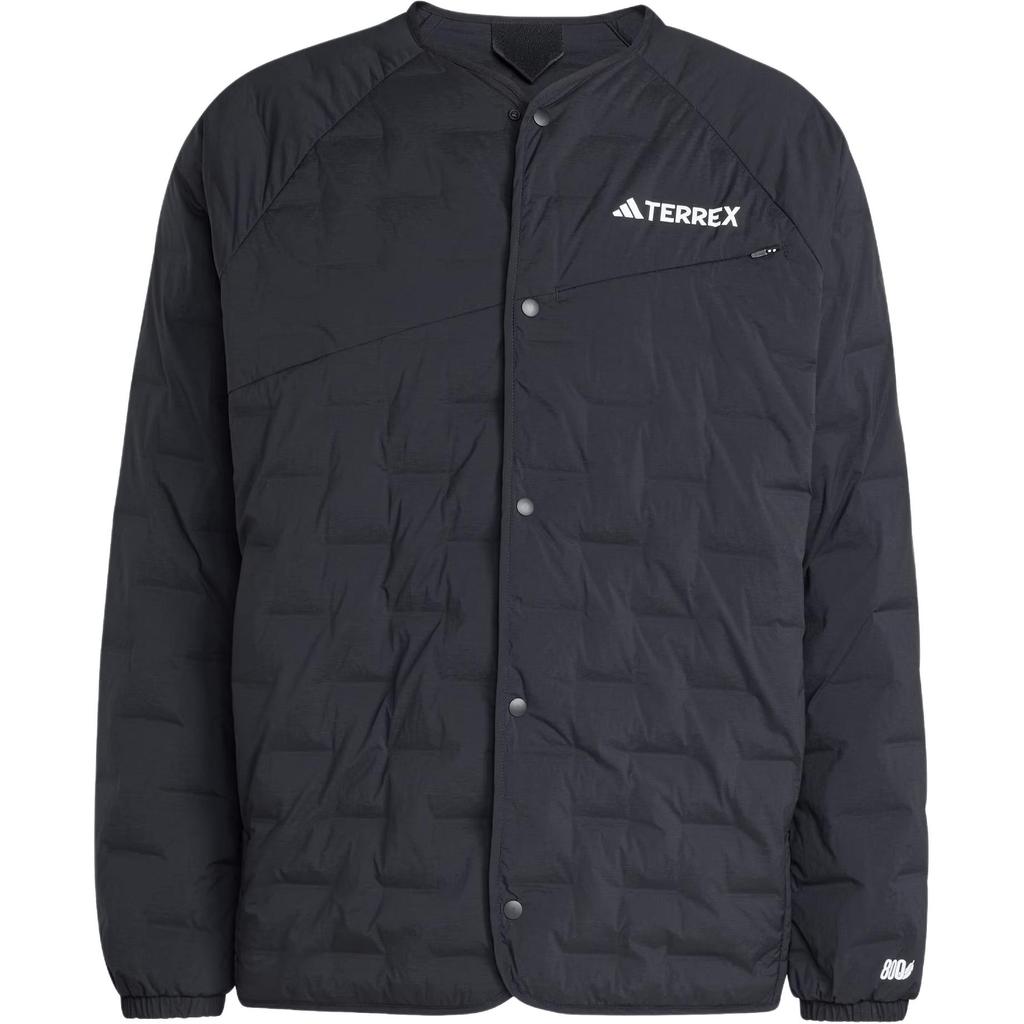 Adidas Terrex FW24 Xperior Super Goose Down Jacket Outdoor Warm Lightweight Sports Jacket Men Jackets Black IZ0350