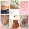 100Pcs 2 Colors Brass Beads, Heart, Mixed Color, 6x7x3mm, Hole: 1.6~1.8mm