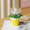 Immortal Flower Succulent Building Blocks - Creative Model for Desktop Decor