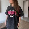 Women's American Retro Chic Cotton Short Sleeve Hip Hop T-Shirt