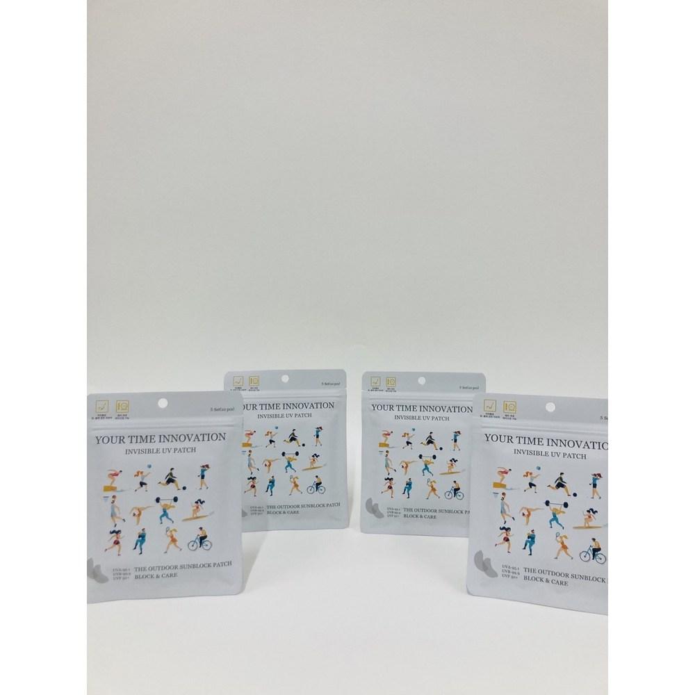 Your Time Innovation Patch Transparent Solaire Bloquant les UV Patch Bloquant les UV Patch de Golf, 20 pièces
