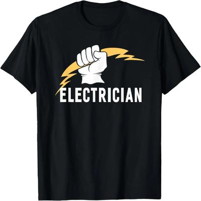 Tolle Geschenkidee für Frauen Männer Elektriker T-Shirt T-Shirt