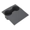 Center Console Cup Holder Silicone Material Scratch Resistant Replacement for Tesla Model 3 Model Y Grey