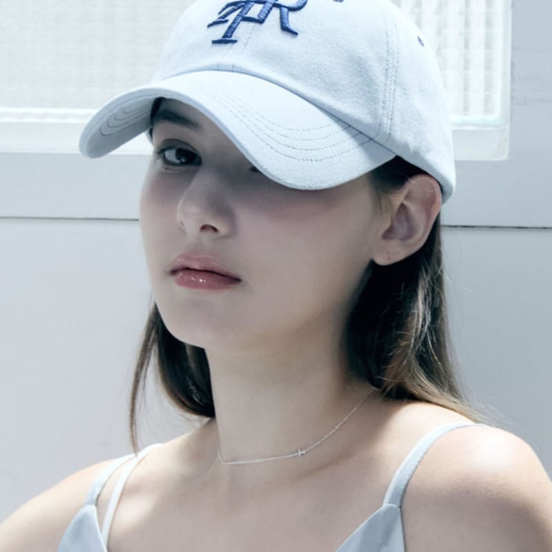 Oart Signature Typo Stitch Cap [LIGHT BLUE]