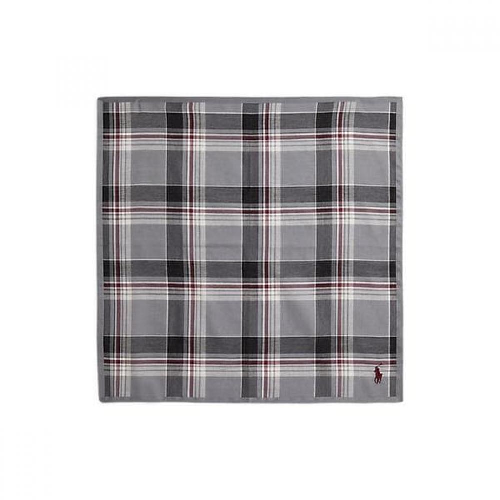 Polo Ralph Lauren Men S Plaid Cotton Handkerchief Mapoptw09120285020 ONE