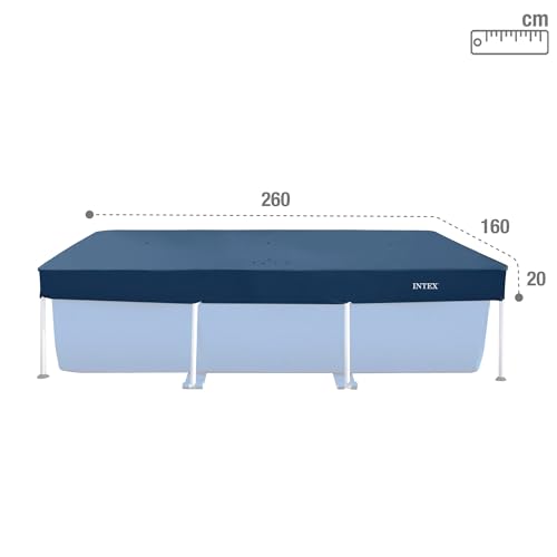 INTEX Rectangular Pool Cover 28036 [Official Japanese Product]