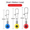 Fishing Line Sinker Slides 10-100Pcs Universal Fit Fishing Float Connector Hook Shank Clips for Fishing Tackle Replacement