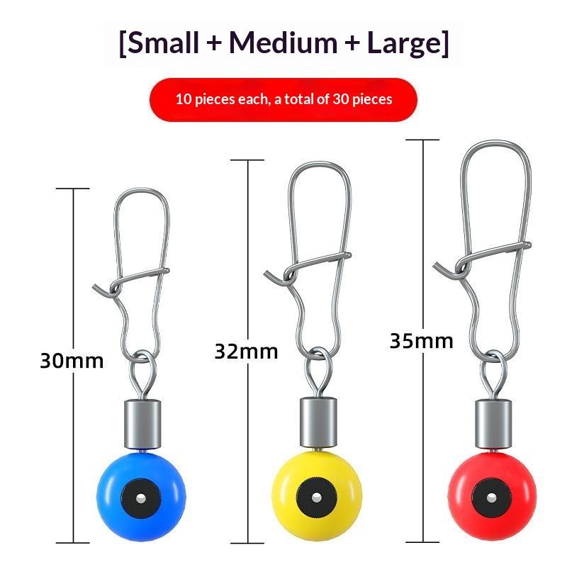 Fishing Line Sinker Slides 10-100Pcs Universal Fit Fishing Float Connector Hook Shank Clips for Fishing Tackle Replacement