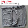 1PC Tatami Chair Covers Stretch Foldable Floor Chair Cover Anti-dirty Swing Cushion Cover for Camping Bay Window Cushions