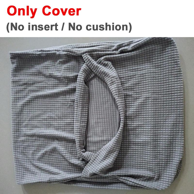 1PC Tatami Chair Covers Stretch Foldable Floor Chair Cover Anti-dirty Swing Cushion Cover for Camping Bay Window Cushions