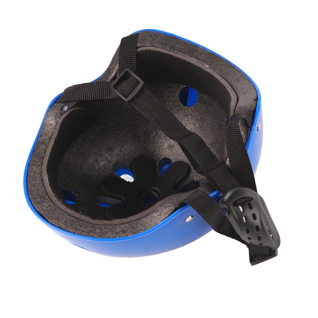 Kids Helmet Protective Gear Set Foam Elbow Knee Protector for Balance Car Scooter Roller Skating Blue
