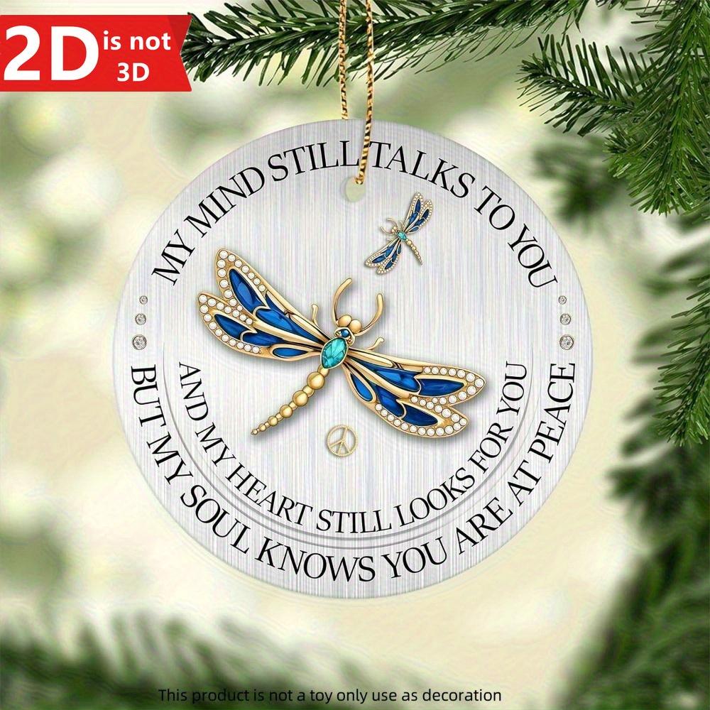 Dragonfly Memorial Gift. Sympathy Decor for Car, Home & Wall. A Unique Keepsake for Loved Ones.