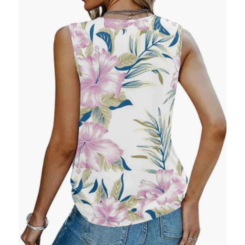 

Женская футболка больших размеров из шифона с принтом и отделкой в виде грибка XXL розовый