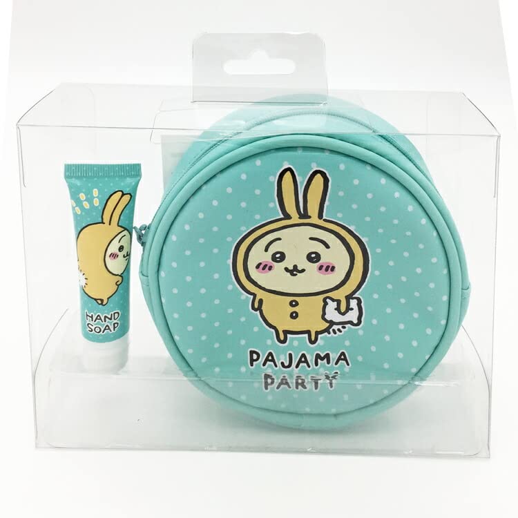 

Wraith Chikawa Pouch Hand Soap Set Rabbit Muchauma Pudding Scent & [111382] жёлтый