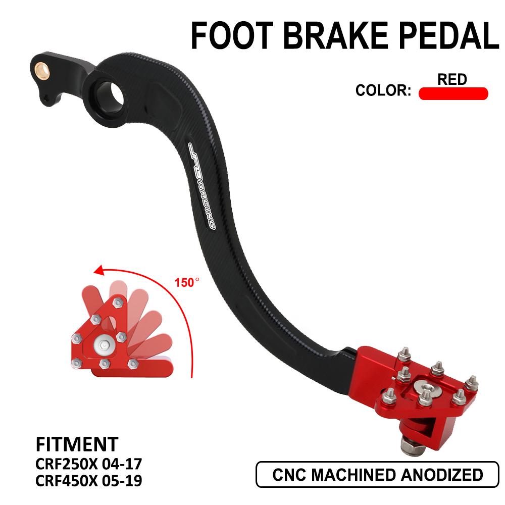 CNC Rear Brake Pedal Lever For Honda CRF 250R 450R 2005-2020 CRF450RX 2017-2019 - Foto 6