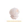 Cartoon Hotpot Food Plush Keychain Kawaii Bag Pendant Button Mushroom Crab Claw Hanging Ornament Food-Themed Toy Accessory Gift