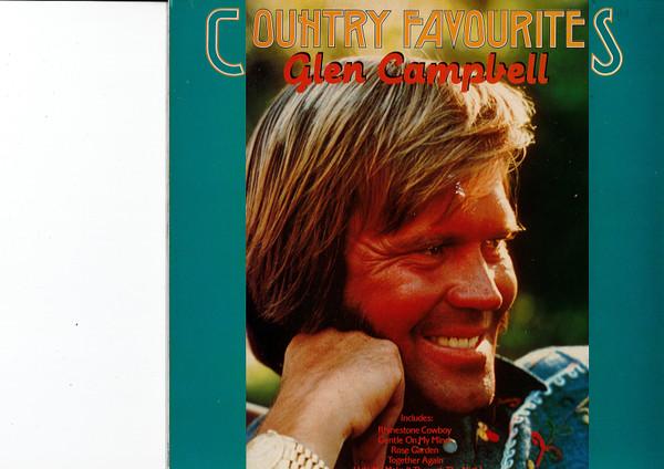

LP Record GLEN CAMPBELL - Country Favourites EG2600521 Capitol Records 1984 UK Folk Used