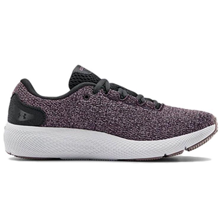 Under Armour Charged Paste 2 Twist Comfortable Versatile Low-Top Training Running Shoes Women Sneaker Purple 3023305-500
