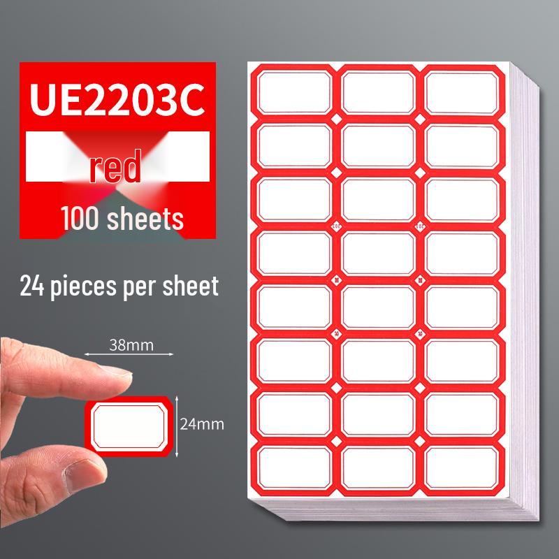 Roztomilé vodotěsné samolepicí poznámkové samolepky - Malé ručně psané štítky