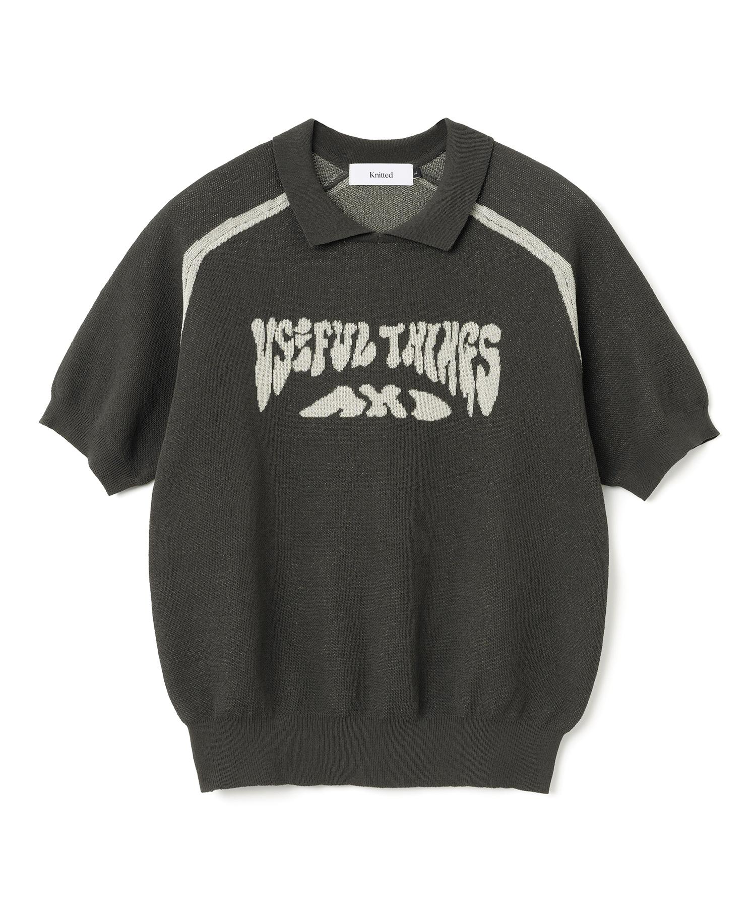 Nitied Coolever Varsity Jacquard Knit Charcoal L