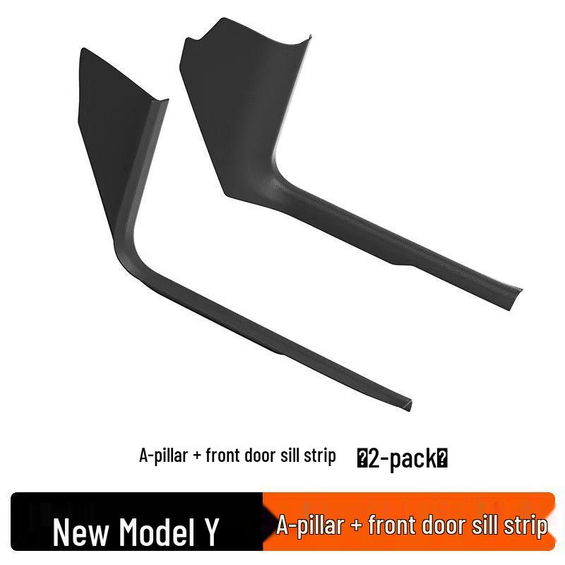 Tesla Model Y/3/YL Front & Rear Tailgate Protection Strips and Door Sill Plates with Free Shipping