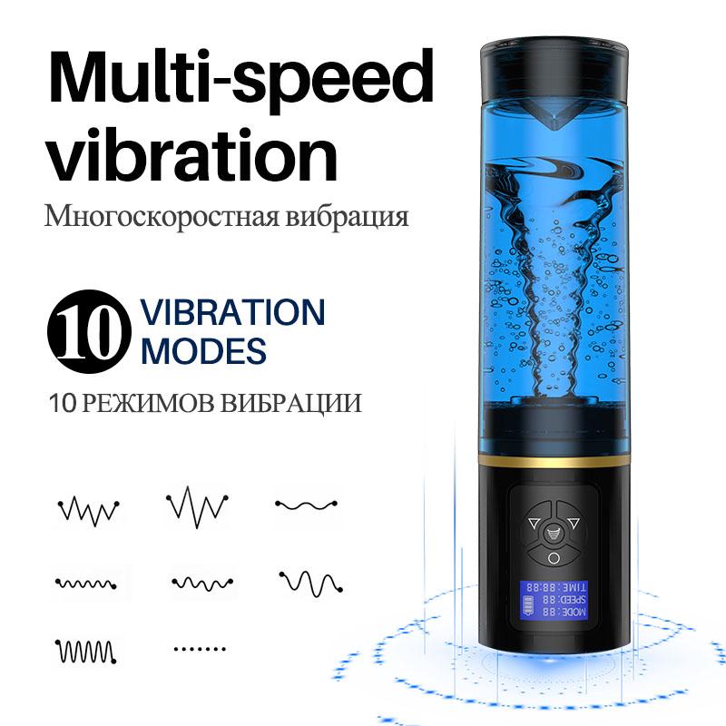 Electric SPA Penis Pump Water Bath Male Penile Vacuum Pump Penis Enlarger Enlargement Extender Masturbator Cup Sex Toys for Man