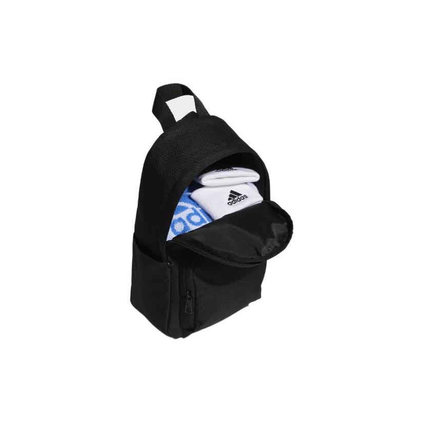 New Adidas Recycled Polyester Gym Bag, Backpack, Crossbody Bag, Shoulder Bag Unisex Black H30358