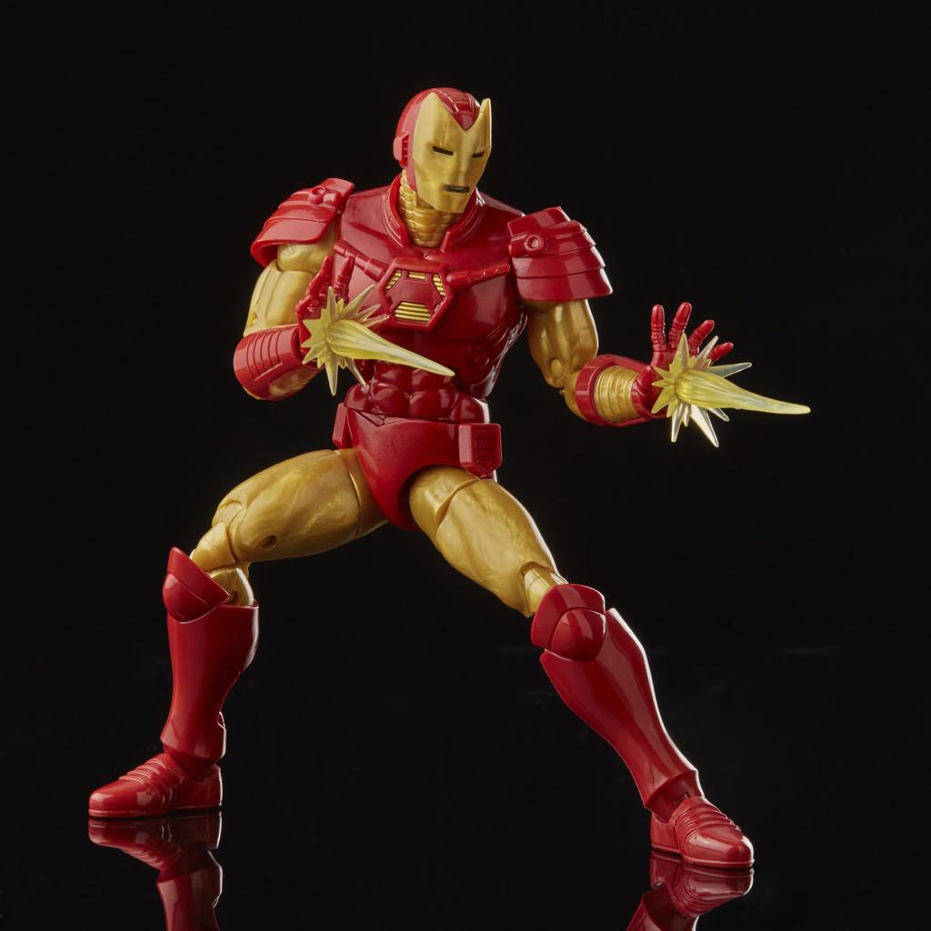 Hasbro Marvel Legends Series Marvel Comics Iron Man Collectible Action Ages 4 and Authentic (Heroes Return) 6-inch (15 cm) Figure, Up, F3686,