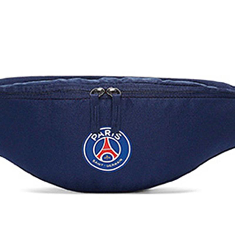 Nike Polyester Fanny Pack Regular Unisex Dark Navy Blue/University Red/White Casual BA5945-410