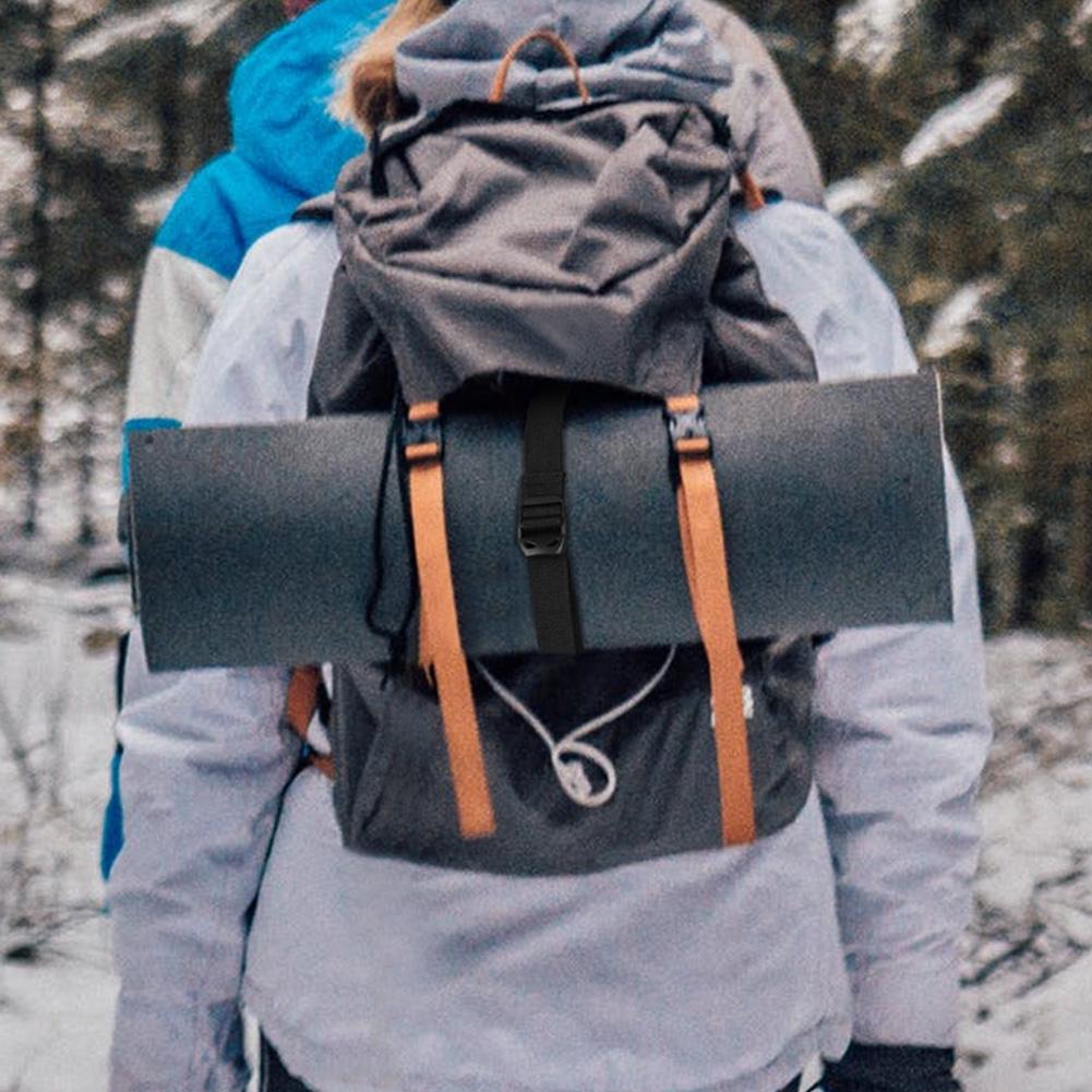 strapping tent to backpack