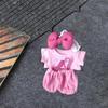 17cm Plush Doll Clothes Cartoon Clothing Set for labubu, Clothes only