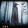 Nightclub Bar Dress Witch Carnival Adult Devil Hooded Cloak Grim Reaper Cloak Robes Party Coat