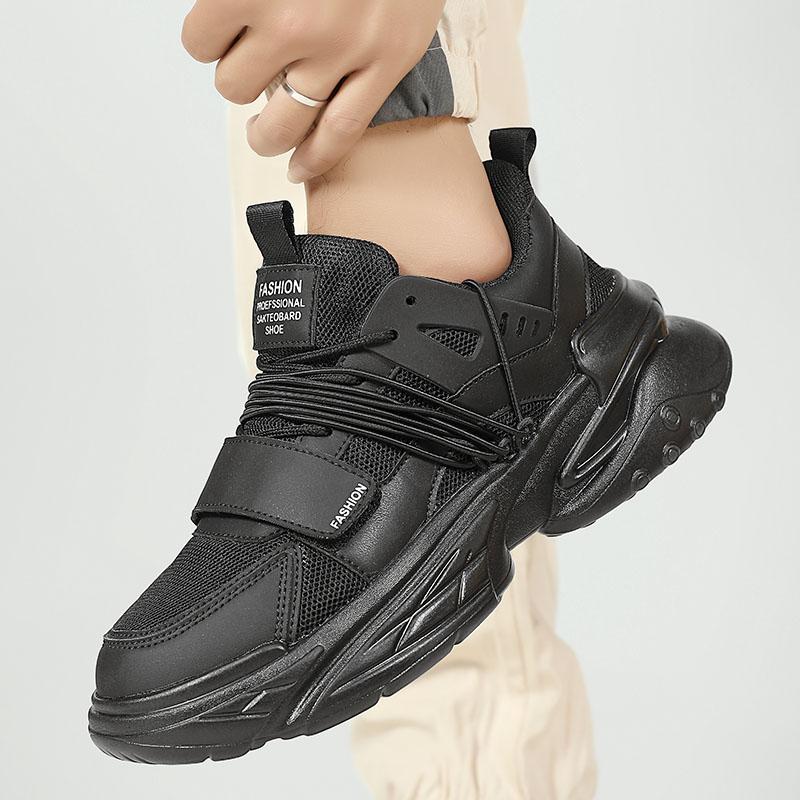 Mode Sneaker Herren Freizeitschuhe Für Herren Plateau Walking Sneaker Schuhe Männlich Britischer Stil Herrenschuhe