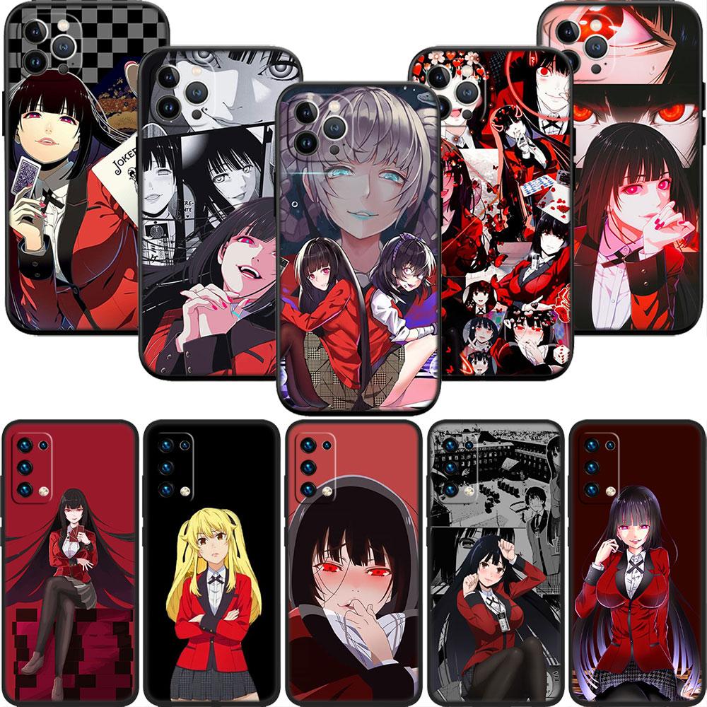 PP42 Kakegurui Phone Case for Samsung Galaxy M06 M15 M16 M35 M55 M56 A36 A42 A50 A50S A51 A52 A32 A33 A05 A05S A06 A16 A20