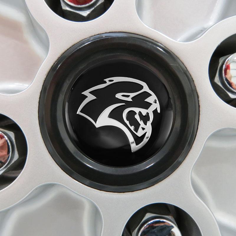 Car Wheel Center Hub Cap Emblem Sticker Accessories For Dodge Durango Caliber Journey Dakota Charger Ram 1500 Avenger Challenger DD8