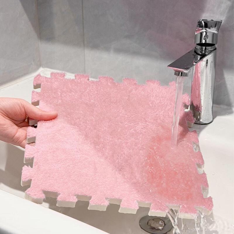 OEINGOEING Interlocking Plush Foam Floor Mats